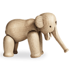 Kay Bojesen 39252 Elephant Wooden Figurine in Oak