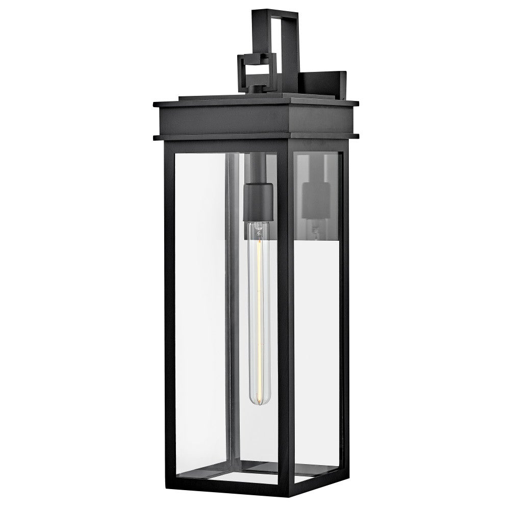 Lanterne murale Cole Lark 82065BK, noire