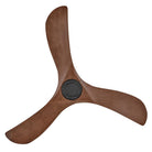 Luminaire encastré intelligent à DEL Hinkley Lighting 903456FWB-LDD Swell Ventilateur  Noir mat / Noyer