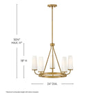 Alouette 83625GO Selma Suspendu en or