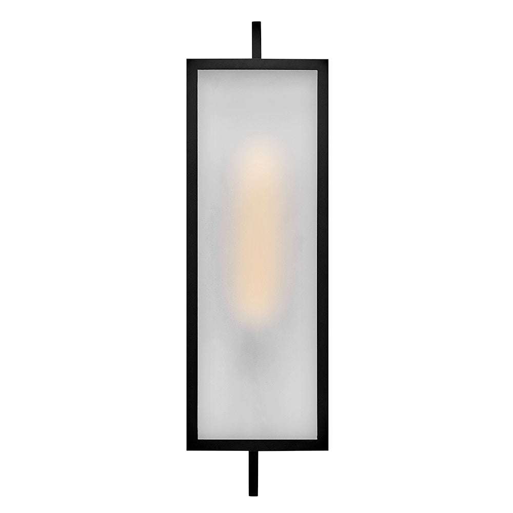 Lanterne murale Halden Lark 82075BK, noire