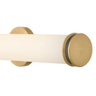 Applique murale LED Ames Lark 85652LCB-BK en laiton laqué