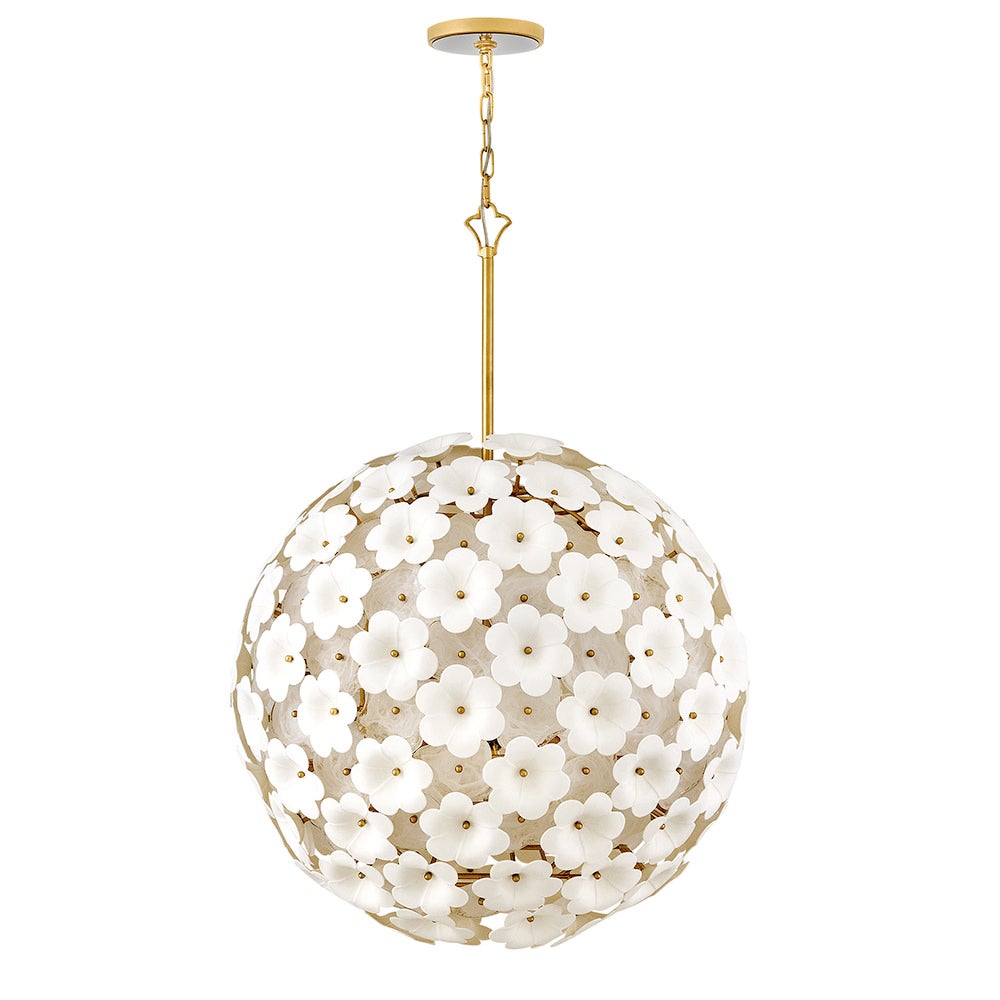 Fredrick Ramond FR41966DG Marianne Globe Pendant in Deluxe Gold
