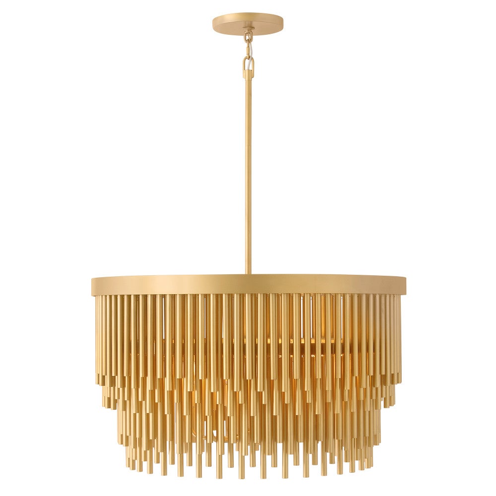 Éclairage Hinkley 30494DXG Bijou Multi Tier Suspendu en or de luxe