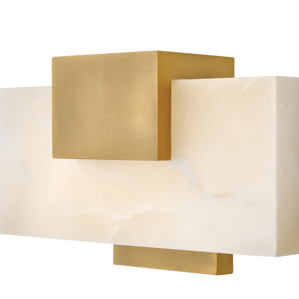 Luminaire de salle de bain LED Cadiz 57030 de Hinkley Lighting, finition laiton Heritage