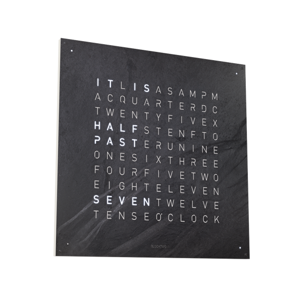 QLOCKTWO EARTH 90 Creator's Edition Metamorphite by QLOCKTWO | Showroom Model