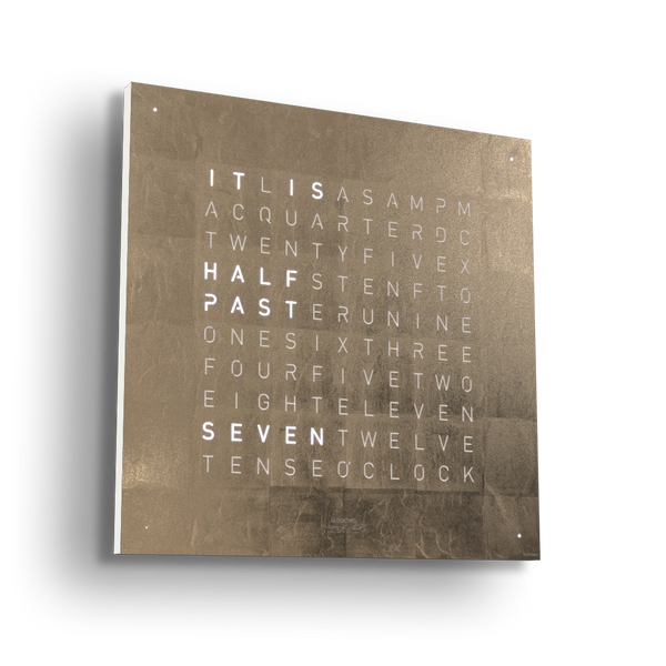 QLOCKTWO EARTH 45 Édition Créateur Or Lunaire