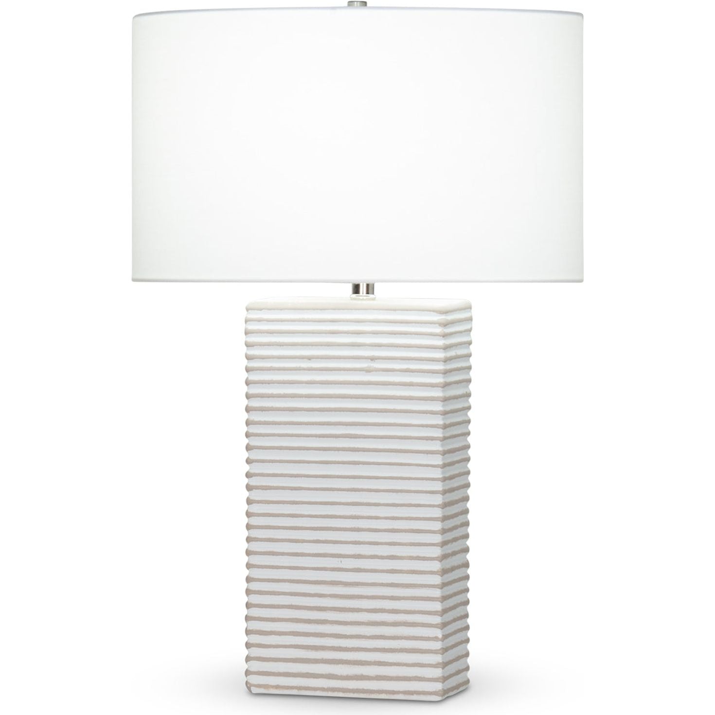 Flow Decor-4432-OWC-Table Lamps-Eastwood-White
