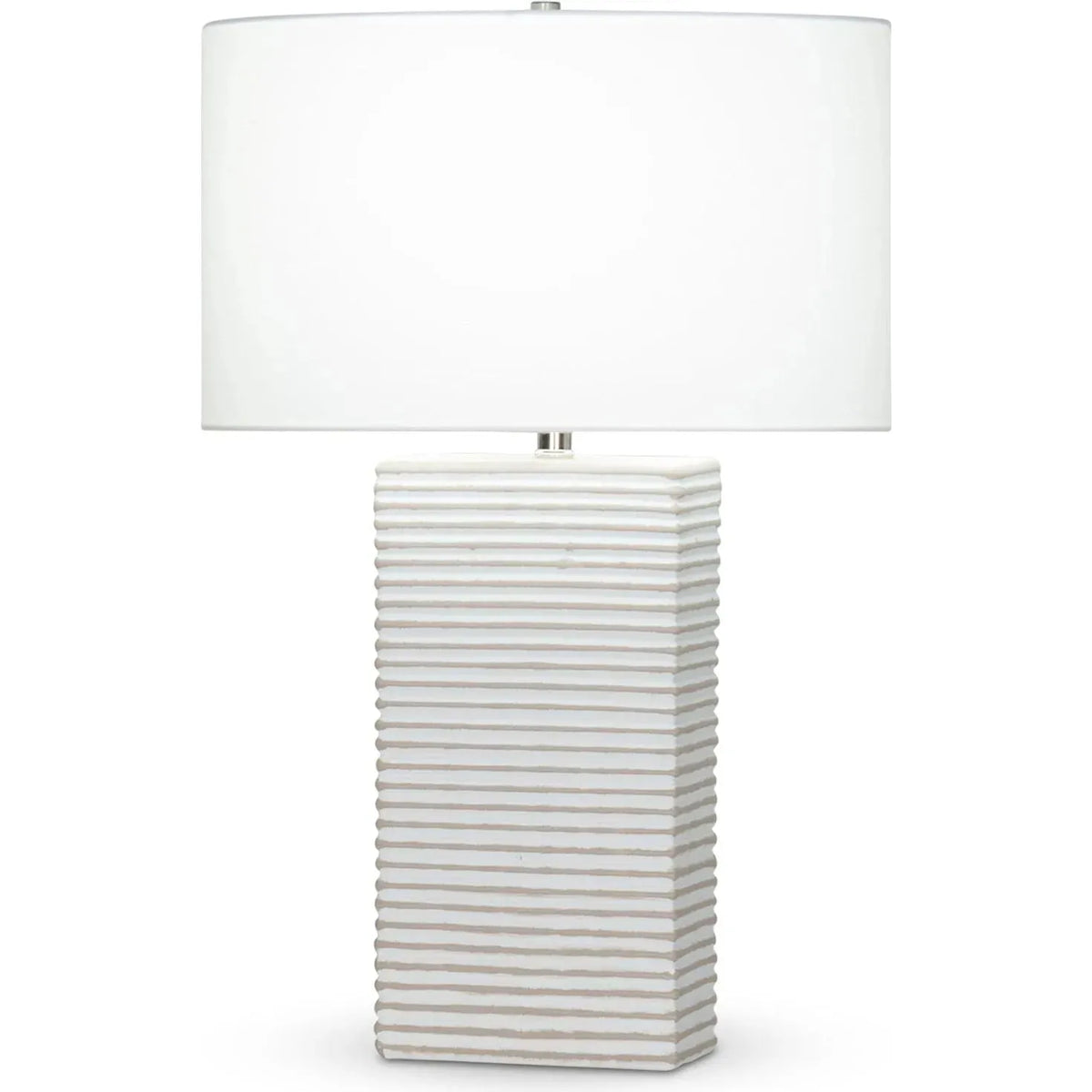 Flow Decor-4432-OWC-Table Lamps-Eastwood-White