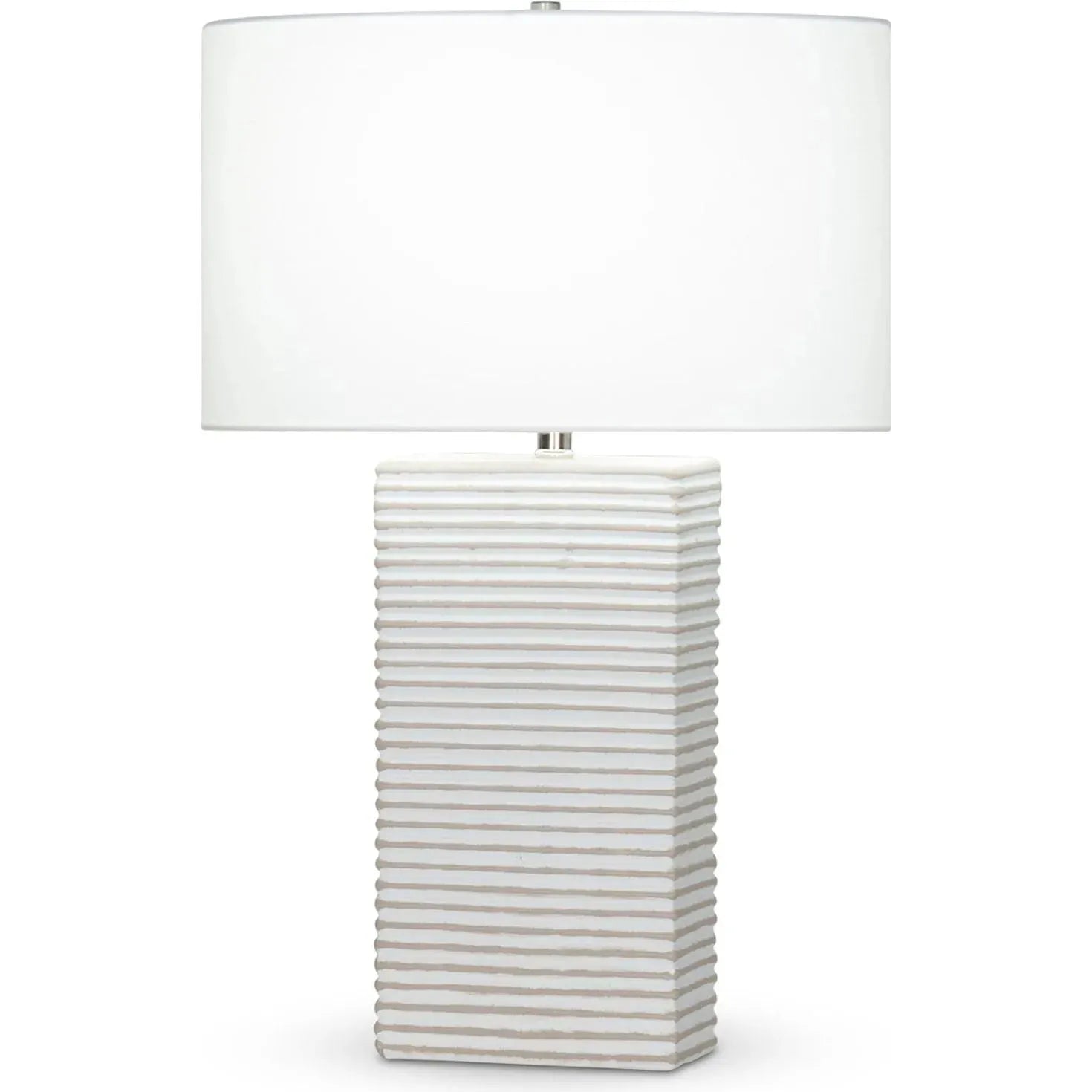 Flow Decor-4432-OWC-Table Lamps-Eastwood-White