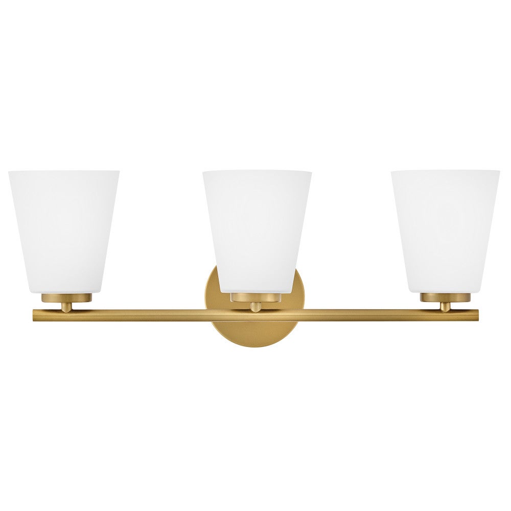 Meuble-lavabo Lark 85423LCB Bri en laiton laqué
