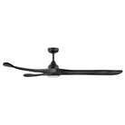 Luminaire intelligent à DEL Hinkley Lighting 903872FBB-LDD Swell Ventilateur  en noir mat