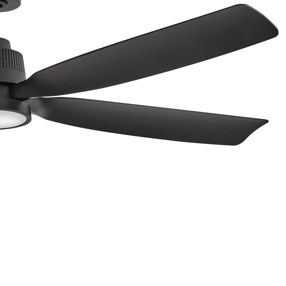 Éclairage intelligent LED Bodin 906564FMB-LDD de Hinkley Lighting Ventilateur  en noir mat