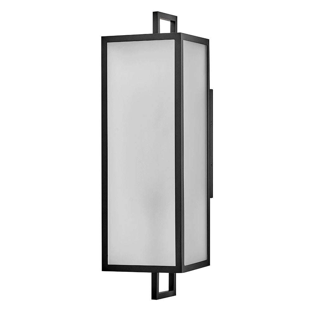 Lanterne murale Halden Lark 82075BK, noire