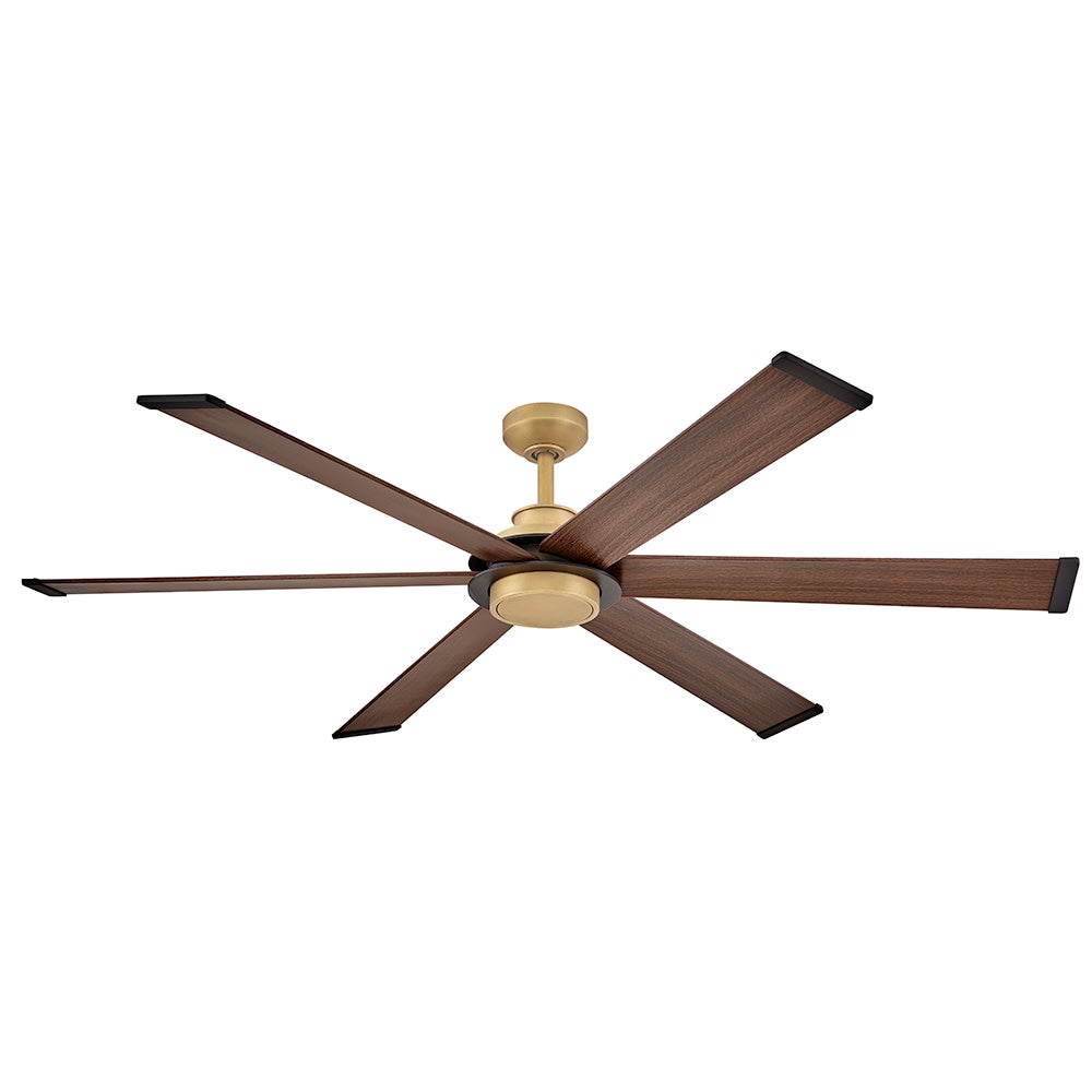Éclairage intelligent LED Hinkley Lighting 906964FHB-LDD Andros Ventilateur  en laiton Heritage