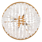 Fredrick Ramond FR41598DA Myra Cristal de roche à plusieurs niveaux Suspension en laiton vieilli