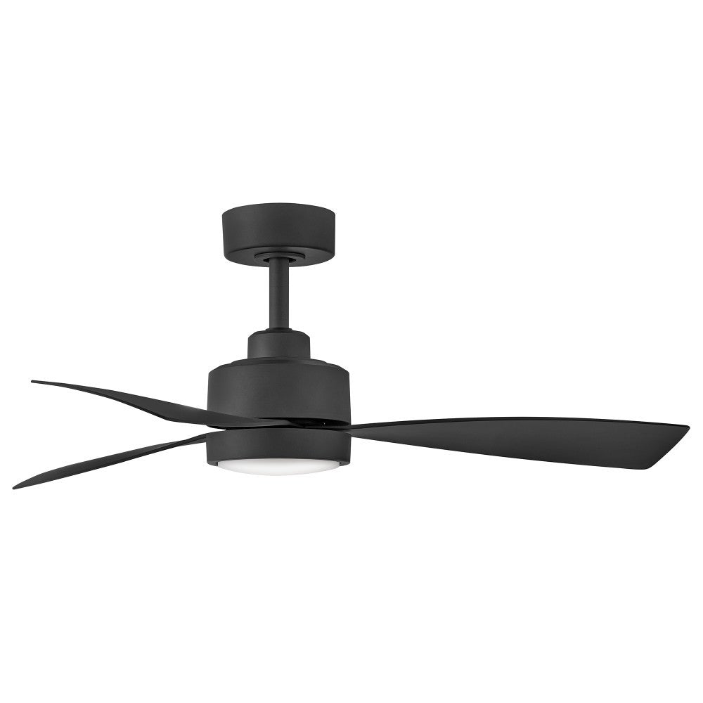 Hinkley Lighting 905744FMB-LWD Iver LED Smart Fan in Matte Black
