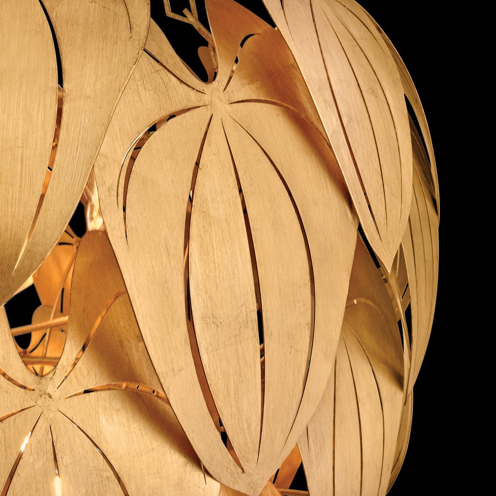 Fredrick Ramond FR47168DA Camille Botanique Suspension en laiton vieilli