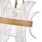 Fredrick Ramond FR46917BNG Fleur Pendant in Burnished Gold