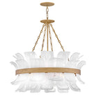 Fredrick Ramond FR46914BNG Fleur Pendant in Burnished Gold