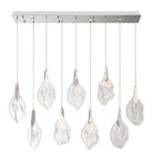 Eurofase 50103-010 Jateo LED Linear Chandelier in Polished Nickel