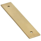 Emtek - Art Deco Rectangular Back Plate for Pull - 86435US4 | Montreal Lighting & Hardware