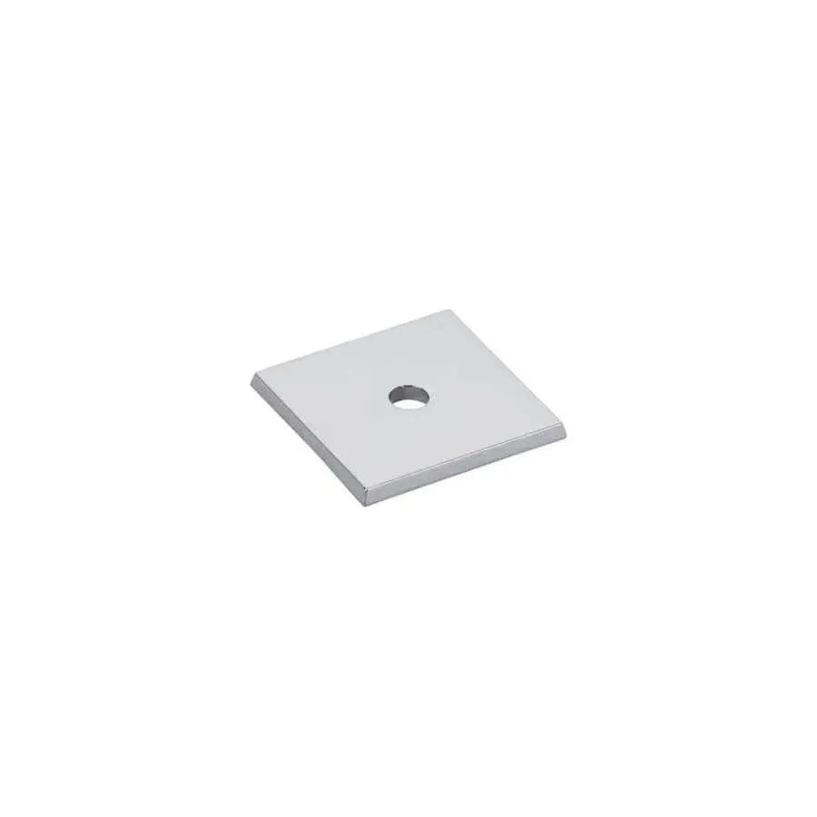 Emtek - Art Deco Square Back Plate for Knob - 86434US14 | Montreal Lighting & Hardware