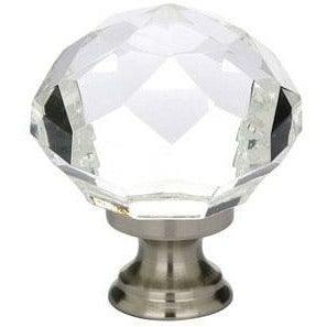 Emtek - Diamond Crystal Knob - 86003US15 | Montreal Lighting & Hardware