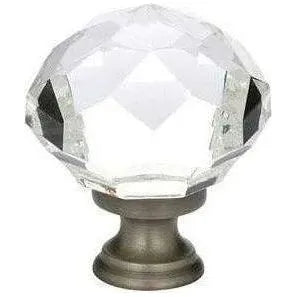 Emtek - Diamond Crystal Knob - 86003US15A | Montreal Lighting & Hardware