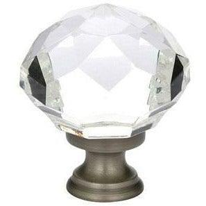Emtek - Diamond Crystal Knob - 86003US15A | Montreal Lighting & Hardware