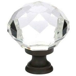 Emtek - Diamond Crystal Knob - 86003US19 | Montreal Lighting & Hardware