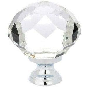 Emtek - Diamond Crystal Knob - 86003US26 | Montreal Lighting & Hardware