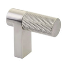 Emtek - Emtek Select Bar Cabinet Finger Pull Knurled Bar - 86658.RECUS15.KNUS15 | Montreal Lighting & Hardware