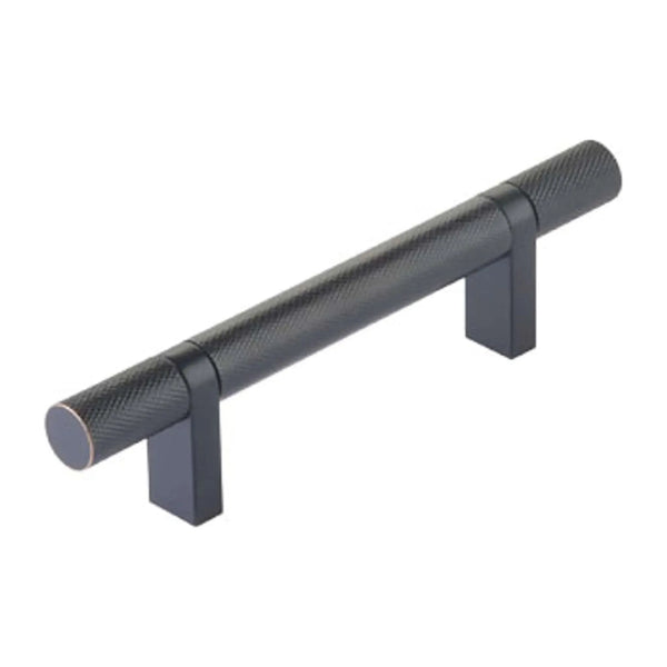 Emtek Select Bar Cabinet Pull Knurled Bar