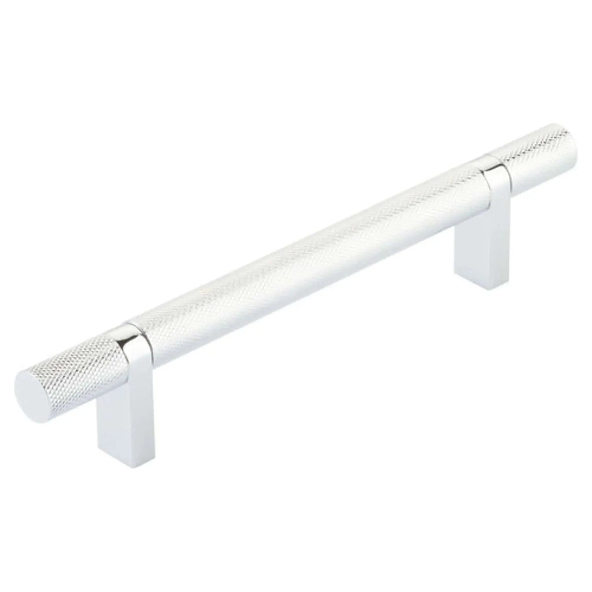 Emtek - Emtek Select Bar Cabinet Pull Knurled Bar - 84154.RCBUS26.KNUS26 | Montreal Lighting & Hardware