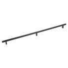 Emtek - Emtek Select Bar Cabinet Pull Knurled Bar - 84160.RCBUS10B.KNUS10B | Montreal Lighting & Hardware