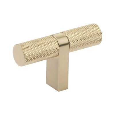 Emtek Select Bar Cabinet TKnob Barre moletée