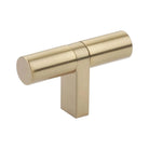Emtek - Emtek Select Bar Cabinet TKnob Smooth Bar - 86656.RCBUS4.SMUS4 | Montreal Lighting & Hardware