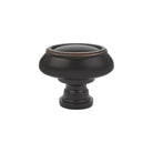 Emtek - Geometric Oval Knob - 86304US10B | Montreal Lighting & Hardware