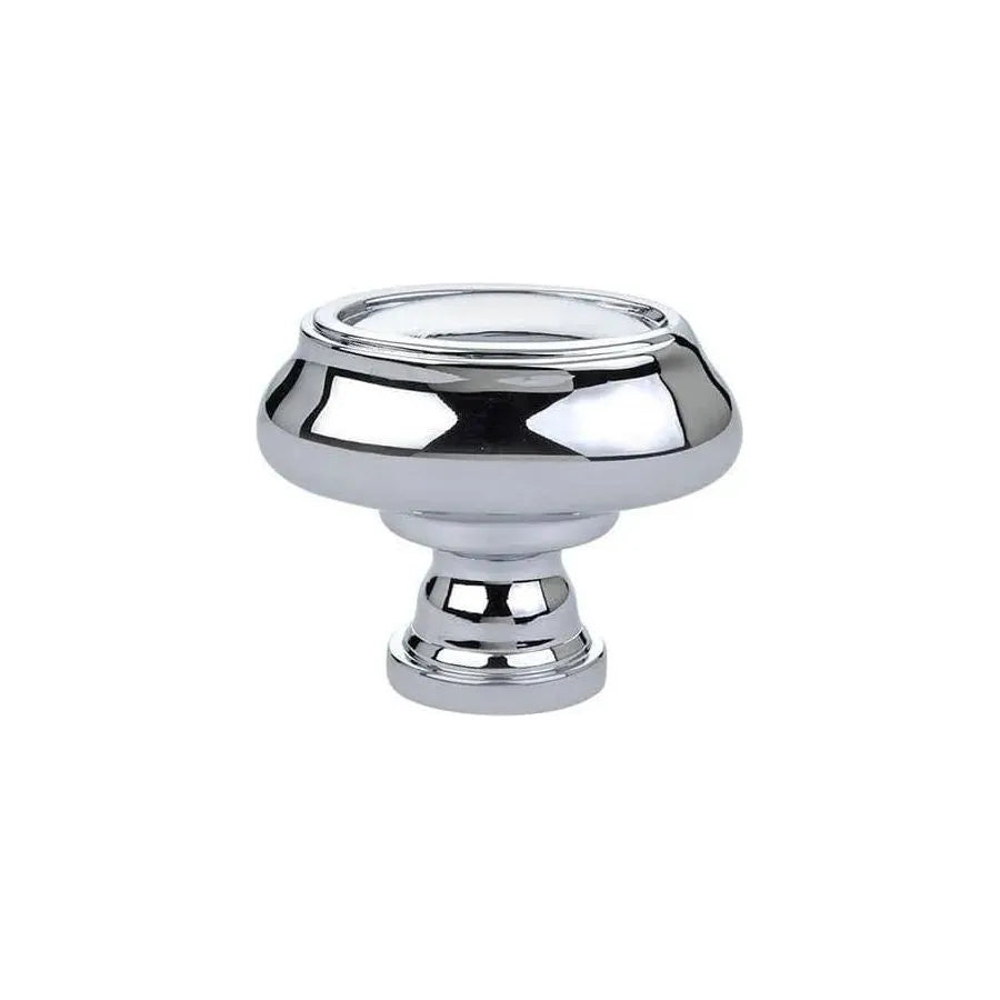 Emtek - Geometric Oval Knob - 86304US26 | Montreal Lighting & Hardware