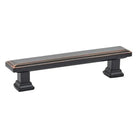 Emtek - Geometric Rectangular Pull - 86299US10B | Montreal Lighting & Hardware