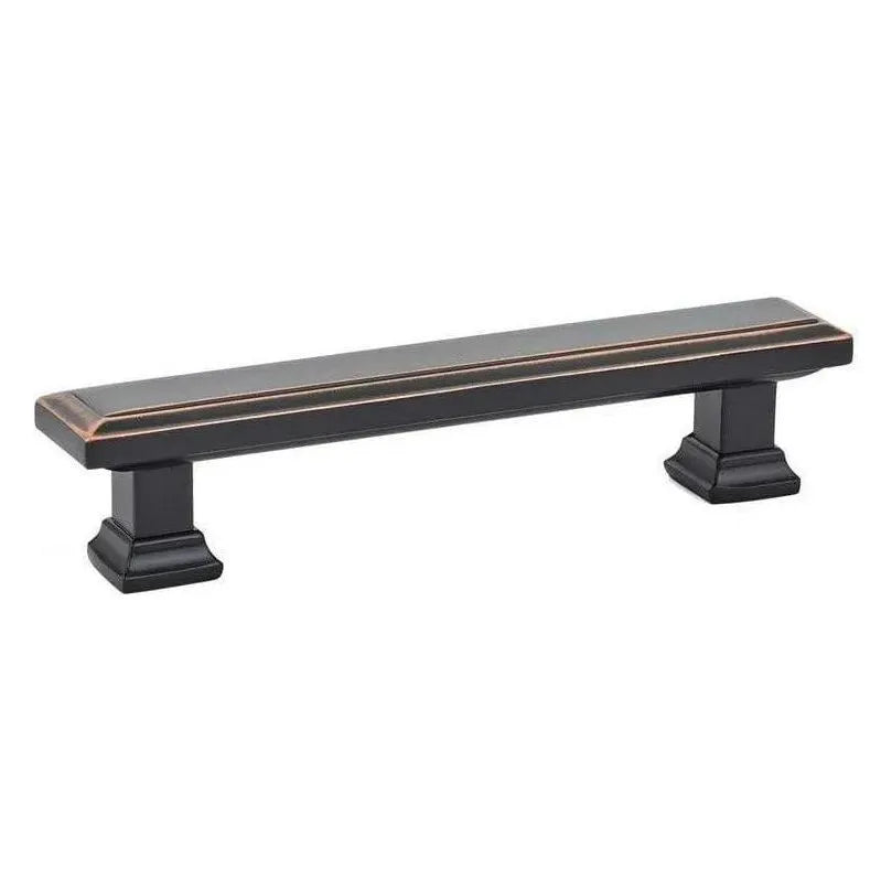 Emtek - Geometric Rectangular Pull - 86299US10B | Montreal Lighting & Hardware