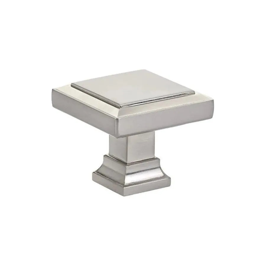 Emtek - Geometric Square Knob - 86295US15 | Montreal Lighting & Hardware