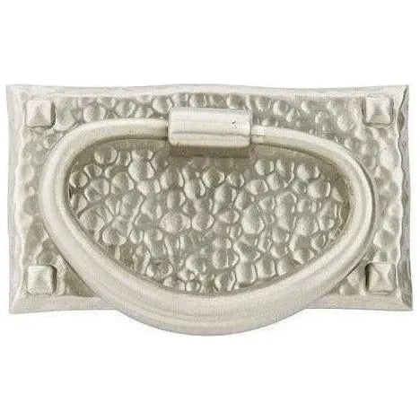 Emtek - Hammered Oval Pull - 86041US15 | Montreal Lighting & Hardware
