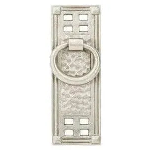 Emtek - Hammered Vertical Ring Pull - 86042US15 | Montreal Lighting & Hardware