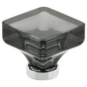 Emtek - Lido Crystal Knob - Smoke - 86554US15 | Montreal Lighting & Hardware