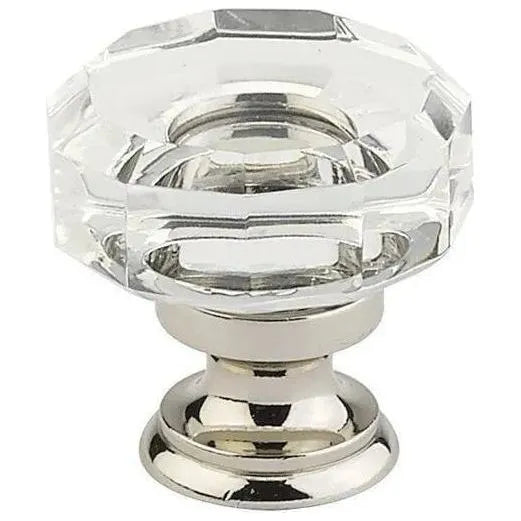 Emtek - Lowell Crystal Knob - 86571US14 | Montreal Lighting & Hardware