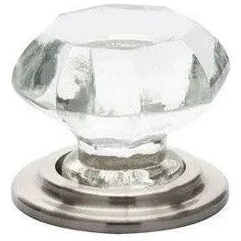 Emtek - Old Town Wardrobe Crystal Knob - 86028US3NL | Montreal Lighting & Hardware
