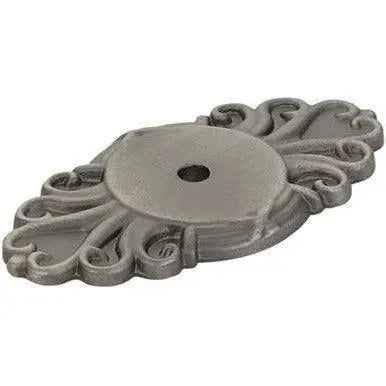 Emtek - Ribbon & Reed Back Plate for Knob - 86293US15A | Montreal Lighting & Hardware