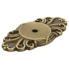 Emtek - Ribbon & Reed Back Plate for Knob - 86293US7 | Montreal Lighting & Hardware